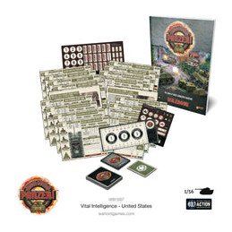 Achtung Panzer Card/Token Bundle: USA (inglés)
