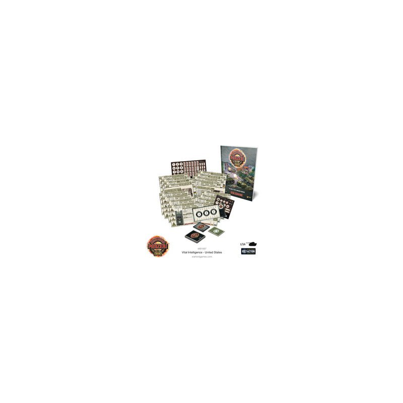 Achtung Panzer Card/Token Bundle: USA (inglés)