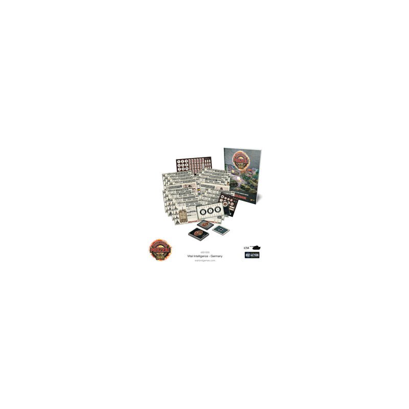 Achtung Panzer Card/Token Bundle: Germany (inglés)