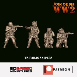 JoD Equipo de francotirador de paracaidistas US