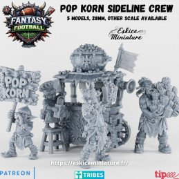 Personal de banda Pop Korn