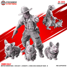 Chindit Corgi Dog Handler B