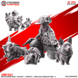 Chindit Corgi Dog Handler A
