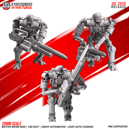 Heavy Automatons with Light Auto Cannon