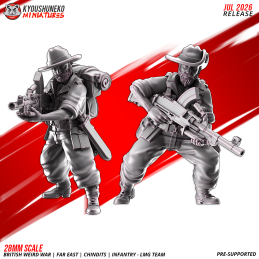 Chindits - Equipo LMG Bren