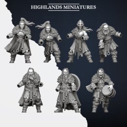 Norse Raiders on foot. Norse Tribes