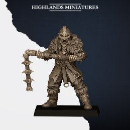 Norse Raiders with flail. Norse Tribes