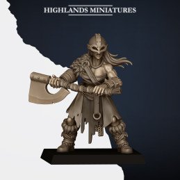 Norse Raiders with flail. Norse Tribes