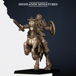 Mounted Norse Raiders Command Group. Norse Tribes