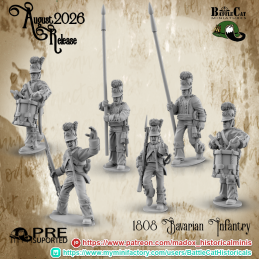 1808 Bavarian Infantry Command Group