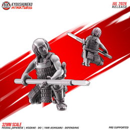 Kozane-dō Yari Ashigaru — Defending. Nippon