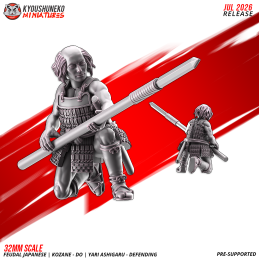 Kozane-dō Yari Ashigaru — Defending. Nippon