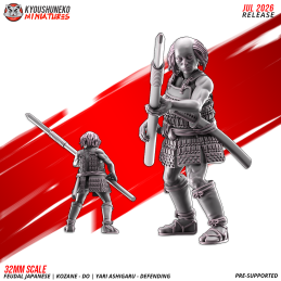 Kozane-dō Yari Ashigaru — Defending. Nippon