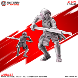 Kozane-dō Yari Ashigaru — Defending. Nippon