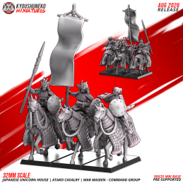 Grupo de mando de las Doncellas guerreras Atako. Nippon