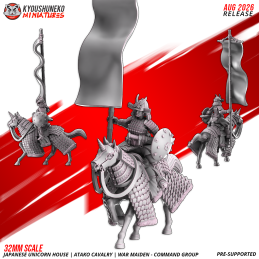 Grupo de mando de las Doncellas guerreras Atako. Nippon