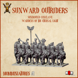 Grupo de mando de los Jinetes de Vanguardia del Sol. Conclave de los Ligados al Sol