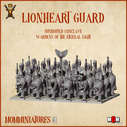 Lionheart Guard Command Group. Sunbound Conclave