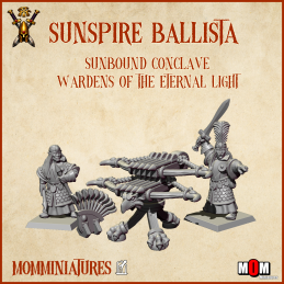 Balista de la Aguja Solar. Conclave de los Ligados al Sol
