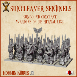 Grupo de mando de los Centinelas Hendidores del Sol. Conclave de los Ligados al Sol