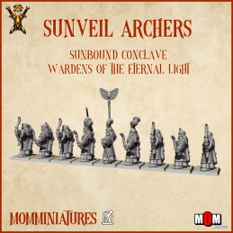 Grupo de mando de los Arqueros del Velo Solar. Conclave de los Ligados al Sol