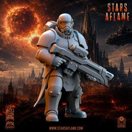 Élites Solarkin TSF con fusil HEL