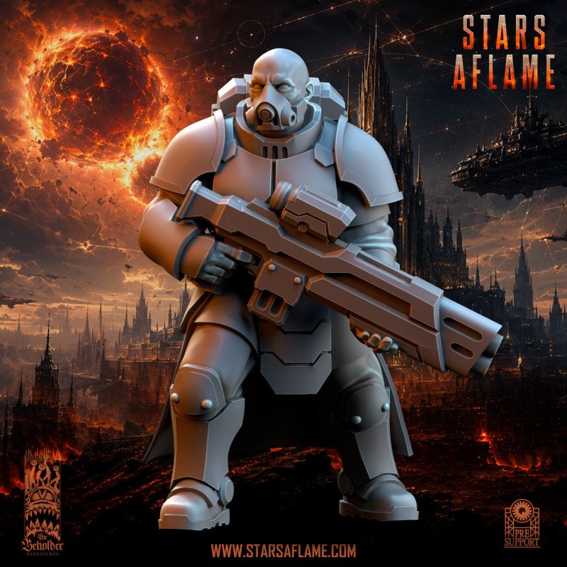Solarkin TSF con armas Hotshoot