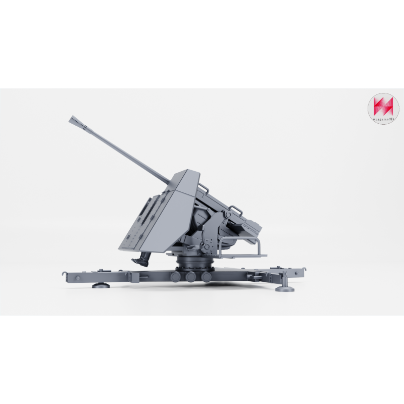 Cañón antiaéreo de 5 cm Flak 41 con artillero