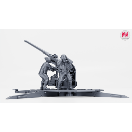 Cañón antiaéreo M1/M2 de 90 mm con dotación