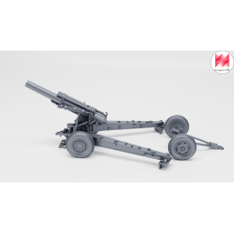 Obús M1 de 155 mm con dotación