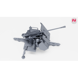 Cañón antiaéreo de 5 cm Flak 41 con artillero