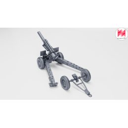 Obús M1 de 155 mm con dotación