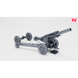 Obús M1 de 155 mm con dotación