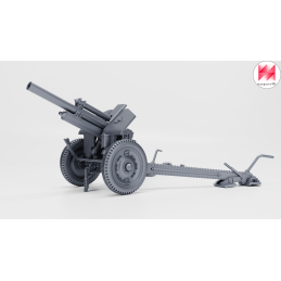 Obús M-30 de 122 mm con dotación