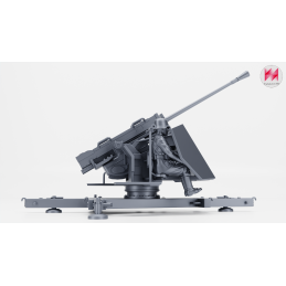 Cañón antiaéreo de 5 cm Flak 41 con artillero