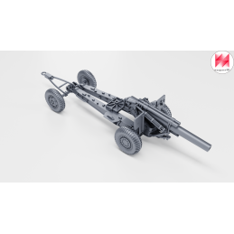 Obús M1 de 155 mm con dotación