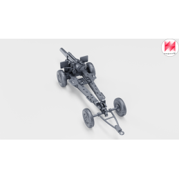 Obús M1 de 155 mm con dotación