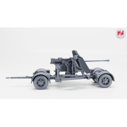 Cañón antiaéreo de 5 cm Flak 41 con artillero