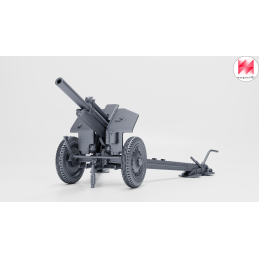 Obús M-30 de 122 mm con dotación