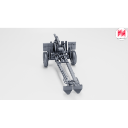 Obús M101 (M2A1) de 105 mm con dotación