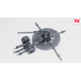 Cañón antiaéreo M1/M2 de 90 mm con dotación