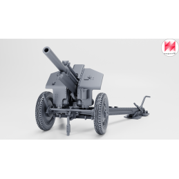 Obús M-30 de 122 mm con dotación