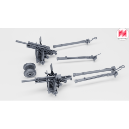 Obús M101 (M2A1) de 105 mm con dotación
