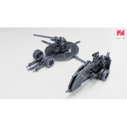 Cañón antiaéreo M1/M2 de 90 mm con dotación