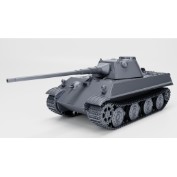 Panther 2 con cañón de 88 mm KwK 43 L71