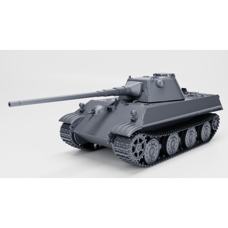 Panther 2 con cañón de 88 mm KwK 43 L71