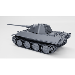 Panther 2 con cañón de 88 mm KwK 43 L71