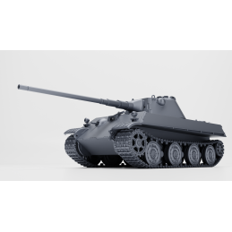 Panther 2 con cañón de 88 mm KwK 43 L71