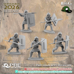 Parthian Levy Infantry with Spears
