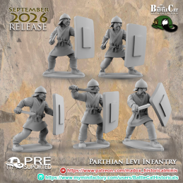 Parthian Levy Infantry with Swords